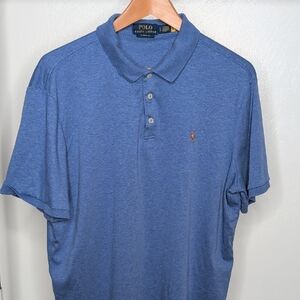 Polo by Ralph Lauren Men's Sky Blue Polo Shirt